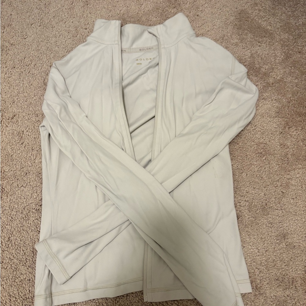 Aritzia Golden Zip Up